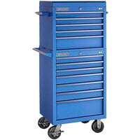 Champion Tool Storage FM Pro Series 20 inch x 27 inch Blue 12-Drawer Top Chest / Mobile Storage Cabinet FMP2712RC-BL