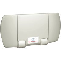 American Specialties, Inc. 10-9012 Plastic Surface Mount Horizontal Baby Changing Station