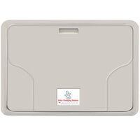 American Specialties, Inc. 10-9014 Plastic Surface Mount Horizontal Baby Changing Station