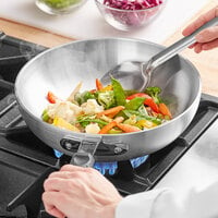 Vollrath 592149 11 Carbon Steel Stir Fry Pan - Induction Ready