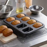 Tiawudi 3 Pack Nonstick Carbon Steel Baking Bread Pan, Large Loaf Pan, 9  1/2 x 5