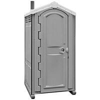 Satellite Global II 5252A Gray Portable Restroom - Assembled