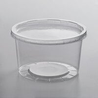 16 oz. Clear Deli Containers and Lids, Case of 240 or Pallet (40 Cases)