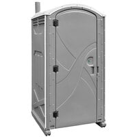 Satellite Axxis 8698A Gray Portable Restroom - Assembled