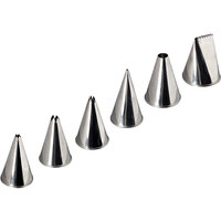 Gobel 6-Piece Stainless Steel Icing Tip Set 888002