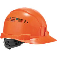 Ergodyne Skullerz 8972 Orange Class C Cap Style Hard Hat with 4-Point Ratchet Suspension