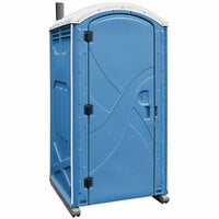 Satellite Axxis 8699A Royal Blue Portable Restroom - Assembled