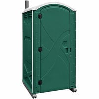 Satellite Axxis 8701A Forest Green Portable Restroom - Assembled