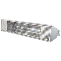 Aura Carbon Stainless Steel Carbon Fiber Electric Infrared Heater with Remote - 208/240V, 4000W