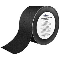SlipDoctors 3 inch x 60' Black 60 Grit Anti-Slip Adhesive Safety Tape S-AD-STR3BL
