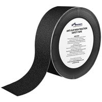 SlipDoctors 2 inch x 60' Black 60 Grit Anti-Slip Adhesive Safety Tape S-AD-STR2BL