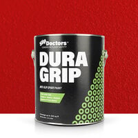 SlipDoctors Dura Grip 1 Gallon Safety Red High Performance Non-Slip Epoxy Paint S-CT-DURRED1G