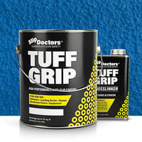 SlipDoctors Tuff Grip Extreme 1 Gallon Safety Blue Aggressive Traction Non-Skid Floor Paint S-CT-TUFEXBLU1G