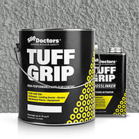 SlipDoctors Tuff Grip Extreme 1 Gallon Light Grey Aggressive Traction Non-Skid Floor Paint S-CT-TUFEXLTGRY1G
