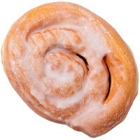 Rich's 17 oz. Fully Finished Glazed Cinnamon Roll Donut 4-Count - 8/Case