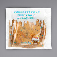 Rich's 1.7 oz. Individually Wrapped Confetti Cake-Filled Cookie - 120/Case