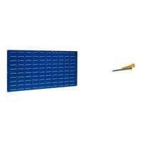 Triton Products 24" x 48" Blue Louvered Panel