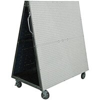 Triton Products 48 inch x 29 3/4 inch x 51 1/2 inch Tool Cart with 1/2 inch DuraBoard and 1/2 inch Louvered Panel