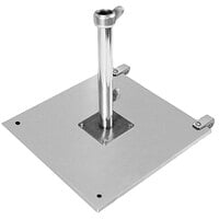 California Umbrella CRL070 70 lb. Galvanized Steel Umbrella Base with Casters