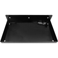 Triton Products DuraBoard 12 inch x 6 1/2 inch Black Steel Shelf