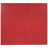 Triton Products 24 inch x 42 1/2 inch Red Steel LocBoard - 2/Pack