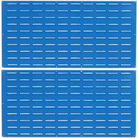 Triton Products 24 inch x 48 inch Blue Louvered Panel - 2/Pack