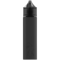 Chubby Gorilla 60 mL LDPE Black Cannabis Concentrate Dropper with Translucent Black Lid - 500/Case