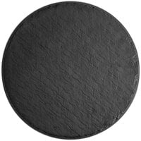 Acopa 16" Faux Slate Melamine Serving and Display Tray