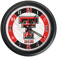 Holland Bar Stool 14 inch Texas Tech University Indoor / Outdoor LED Wall Clock