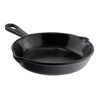 Voga Faux Cast Iron Melamine Serving Dish with Handle 8.7 inch 6
