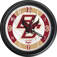 Holland Bar Stool 14 inch Boston College Indoor / Outdoor LED Wall Clock