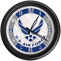 Holland Bar Stool 14 inch United States Air Force Indoor / Outdoor LED Wall Clock