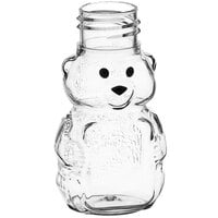 1.5 oz. (2 oz. Honey Weight) Clear PET Bear Honey Bottle - 800/Case