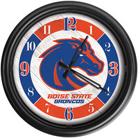Holland Bar Stool 14 inch Boise State University Indoor / Outdoor LED Wall Clock