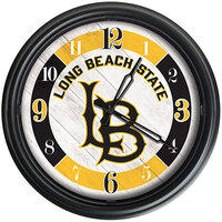 Holland Bar Stool 14 inch Long Beach State University Indoor / Outdoor LED Wall Clock