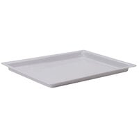 Cal-Mil 325-13-15 13 inch x 18 inch Shallow White Bakery Tray