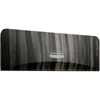 Kimberly-Clark Professional ICON™ Ebony Woodgrain Faceplate for Horizontal Standard Roll Toilet Paper Dispenser