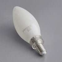 TCP FB11D4040E12SFR95 4W Dimmable LED Frosted Filament High CRI Lamp, 300 Lumens, 4000K, E12 Base (B11)
