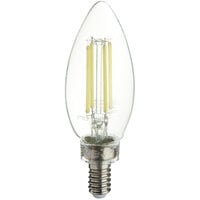 TCP FB11D4050E12SCL95 4W Dimmable LED Clear Filament High CRI Lamp, 300 Lumens, 5000K, E12 Base (B11)