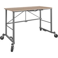 Cosco SmartFold 48" x 23 1/2" Portable Folding Work Desk 66720DKG1E