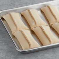 Orange Bakery Ready to Bake Cream Cheese Filled Croissant 3.8 oz. - 80/Case