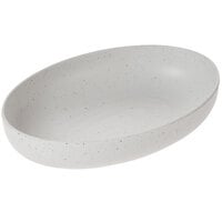 cheforward™ by GET Infuse 64 oz. Oval Stone Natural Melamine Pasta Bowl - 12/Case