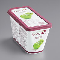 Les Vergers Boiron Green Apple Fruit Puree 2.2 lb. - 6/Case