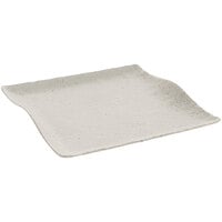 cheforward™ by GET Infuse 11" Square Stone Natural Melamine Platter - 10/Case