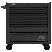 Homak RS Pro 36" Black 7-Drawer Roller Cabinet BK04036070