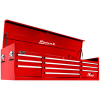 Homak H2Pro 72" Red 10-Drawer Top Chest RD02010720