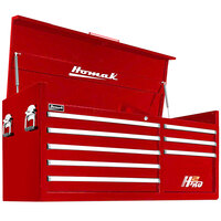 Homak H2Pro 56" Red 8-Drawer Top Chest RD02056072