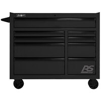 Homak RS Pro 41" Black 9-Drawer Roller Cabinet BK04004193