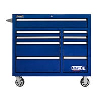 Homak Pro II 41" Blue 9-Drawer Roller Cabinet BL04041092