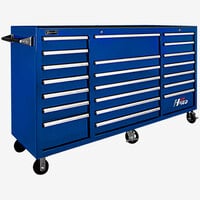Homak H2Pro 72" Blue 21-Drawer Roller Cabinet BL04021720
